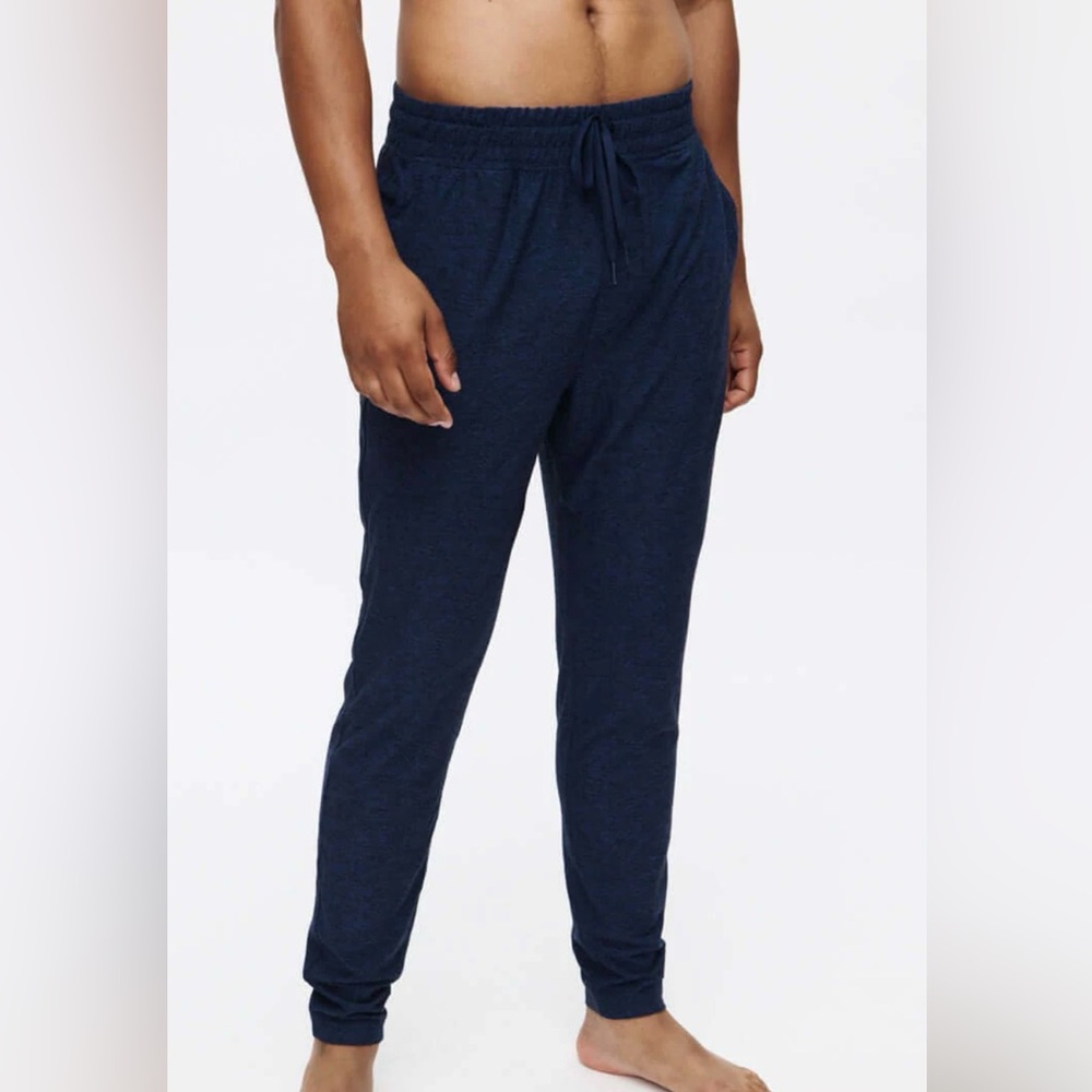 Outdoor Voices Men's Cloudknit Slim Navy Sweatpants Joggers